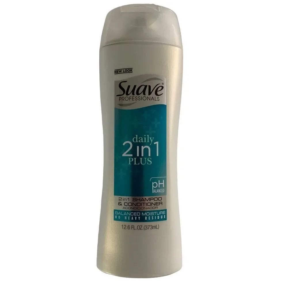 Suave Professionals Daily 2 in 1 Plus shampoo and conditioner NEW